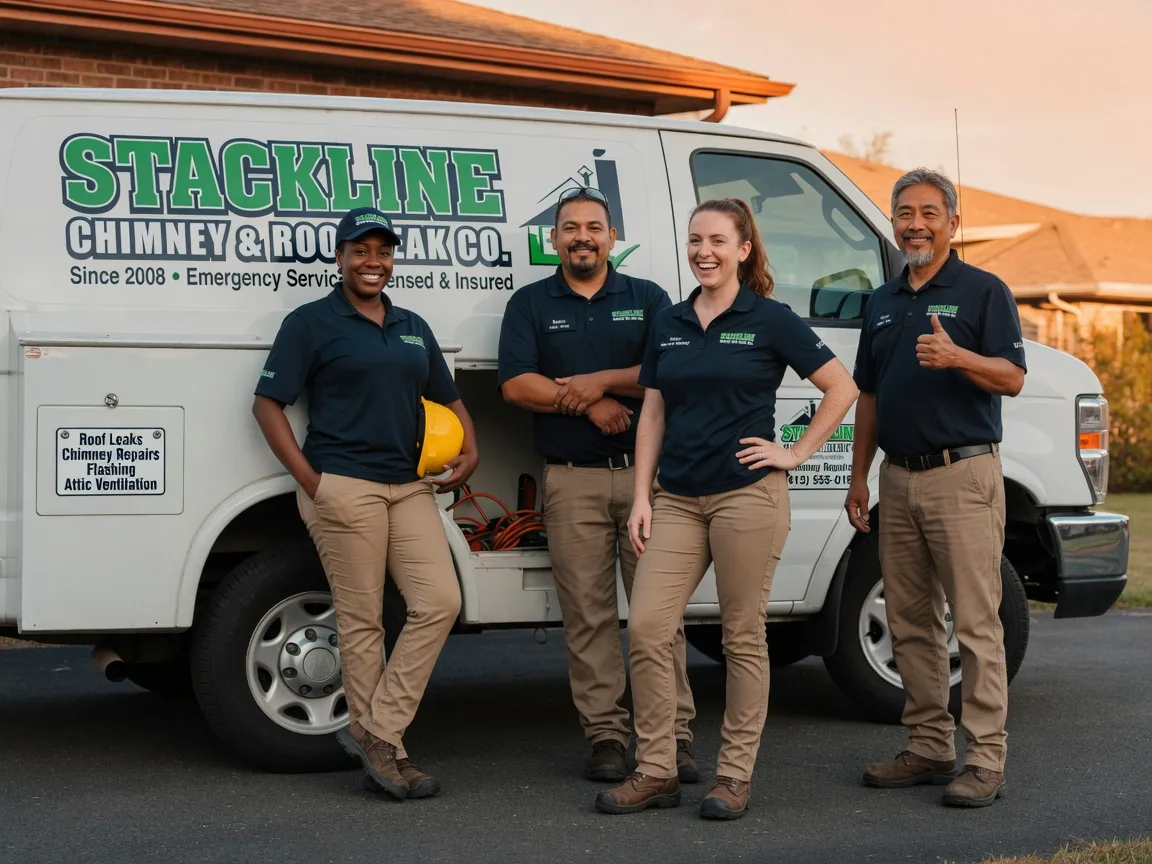 Chimney flashing repair company in De Kalb, MO